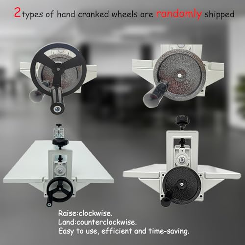 INTBUYING Cold Laminator Machine for 25 in Film 0.4In Thickness Foldable for Poster Photo with Crank Portable Manual Cold Roll Laminator Machine for Personal Office School Blueprints Artwork by INTBUYING - Image 8