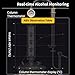 HOOLOODISTILL 6.3Gal/24L Alcohol Distiller Glass Column Moonshine Still,Electric Alcohol Still,Home Distilling Kit for Making Whiekey，Rum