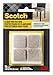 Price comparison product image Scotch SP844 SP844-NA Felt Furniture Pads, Beige, Square 1"