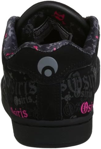 Osiris Little Kid/Big Kid Girls Troma II Sneaker,Black/Goth,11 M US Little Kid | Image 2