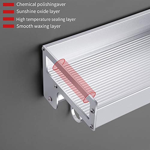 mreechan-Estante-de-Cocina-Estante-de-Cocina-Soporte-para-sartenes-Organizador-de-Pared-de-Utensilios-de-Cocina-con-6-Ganchos-extraibles-para-Pasillo-de-bano-de-Cocina-etc-Silver