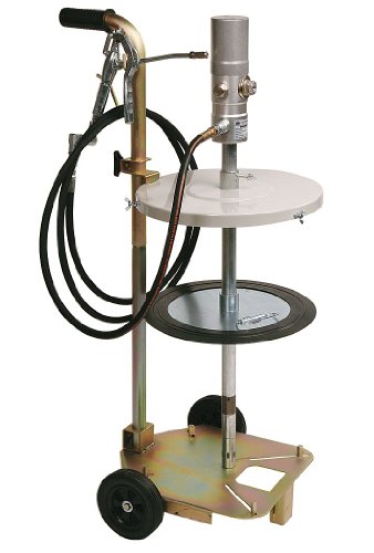 LiquiDynamics 13051T-S1 Grease System, 120 lb. with 2 Wheel Cart and 12' Hose