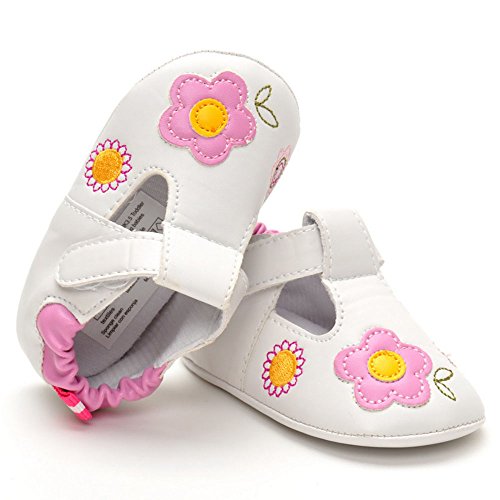 ESTAMICO, Scarpe primi passi bambine rosso red