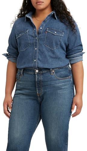 Levi's Damen Plus Size Essential Western Hemd