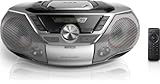 philips fm 1000 bedienungsanleitung Alu-Design CD-Soundmachine mit Audio-IN und USB