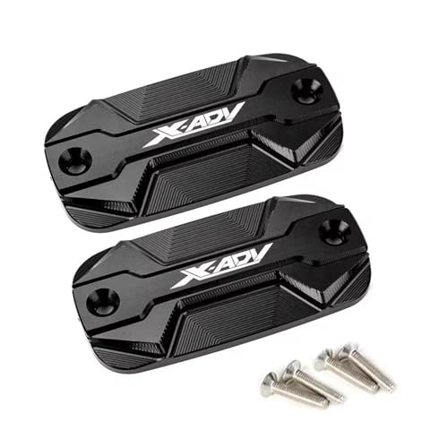 Bouchon de liquide de frein Honda X-ADV 750 en aluminium usiné anodisé noir