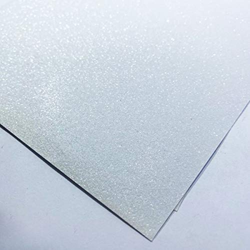 Papel Glitter Branco A4 180g 05fls