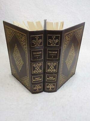 David McCullough TRUMAN 2 Volumes Easton Press ... B088HC8KRN Book Cover