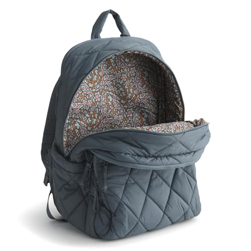 Image of Vera Bradley Featherweight XL Bancroft Backpack, Dark Slate, One Size