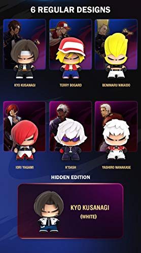 Yjacuing Meow X Snk The King Of Fighters Collection Blind Box Bobble Head, Kof Stylized Collectible Vinyl Figure For Car Dashboard (1 Pc) #TOP5