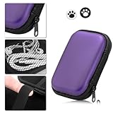 Fiorky Hard Carrying Case for Miyoo Mini Plus/Anbrnic RG35XX/R36S/R35S Shockproof with 2 Joystick Caps Portable Storage Bag Ant-scratch Retro Handheld Game Console Carrying Bag Waterproof - Image 6