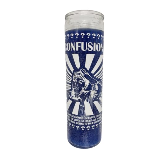 Confusion Blue Ritual Candle/Veladora Azul para Confundir