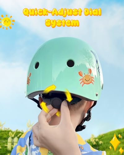 Casco para niños Besttravel ajustable de 3 a 8 años para seguridad multideporte infantil 5