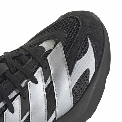 Image of adidas LightBlaze Unisex Adult Sneakers, Core Black /Matte Silver /Core Black (JQ7199), 29.5 cm