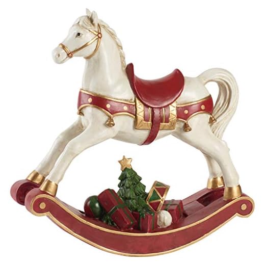 Villeroy & Boch 3593910004 Christmas Toys 2019 Schaukelpferd XL (1 Stück)