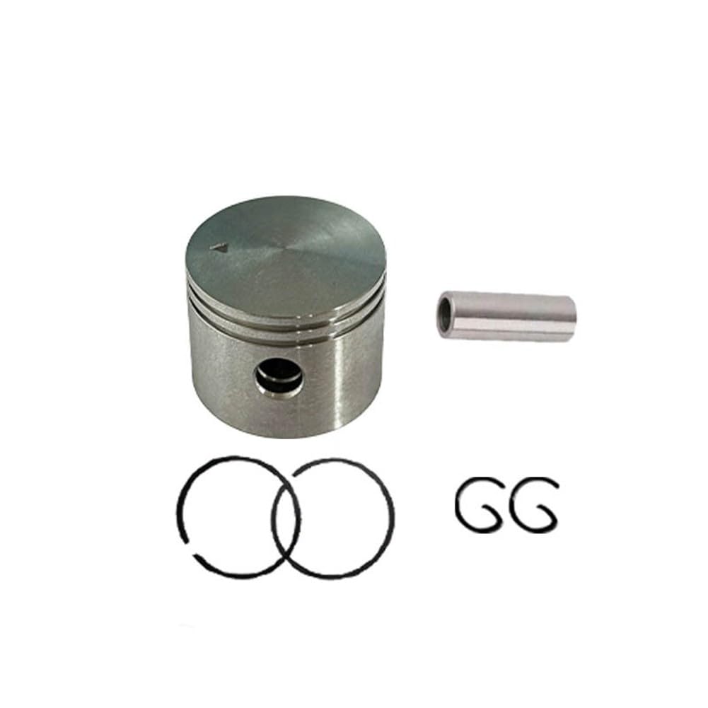 EasyByMall Cilindro per motosega Echo CS-2511P CS-2511PN CS-2511T CS-2511TN CS-2511TS CS-2511TES CS-2511WES, sostituisce P021050120 P021051920 Kit pistone