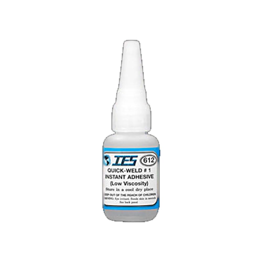 IES 631 Quick-Weld Adhesive Kit (Contains High & Low Viscosity Adhesive and Activator Spray)