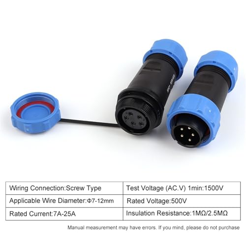 Conector SP21 4 pines soluciona empalmes rápidos de aviación sin soldar 2