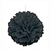 Tissue Paper Pom Pom 16" Black