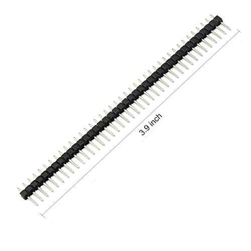 MCIGICM-10pcs-Male-Header-Pin-40-Pin-Header-Strip-245mm-for-Arduino-Connector