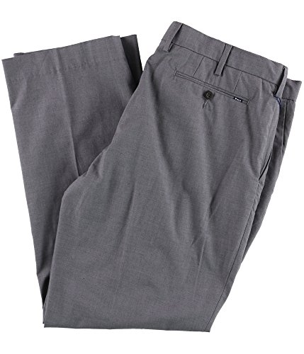 Ralph Lauren Mens Stretch Dress Pants Slacks, Grey, 30W x 30L2