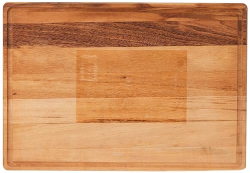 Tábua De Corte Retangular 40cmx28cm Tábua De Churrasco Madeira Teca Tramontina