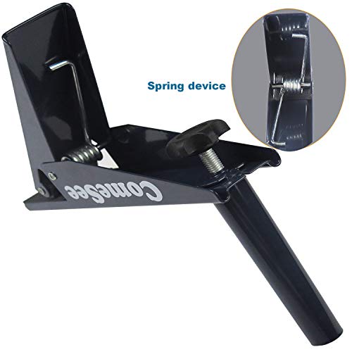Comesee Professional Ping Pong Net Clip On Easy, Table Tennis Net And Post Set With Spring Activated Clamp, Thick Base Grip, Precision Tension Height Adjustment (Navy) #TOP3