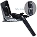 Comesee Professional Ping Pong Net Clip on Easy, Table Tennis Net and Post Set with Spring Activated Clamp, Thick Base Grip, Precision Tension Height Adjustment (Navy)