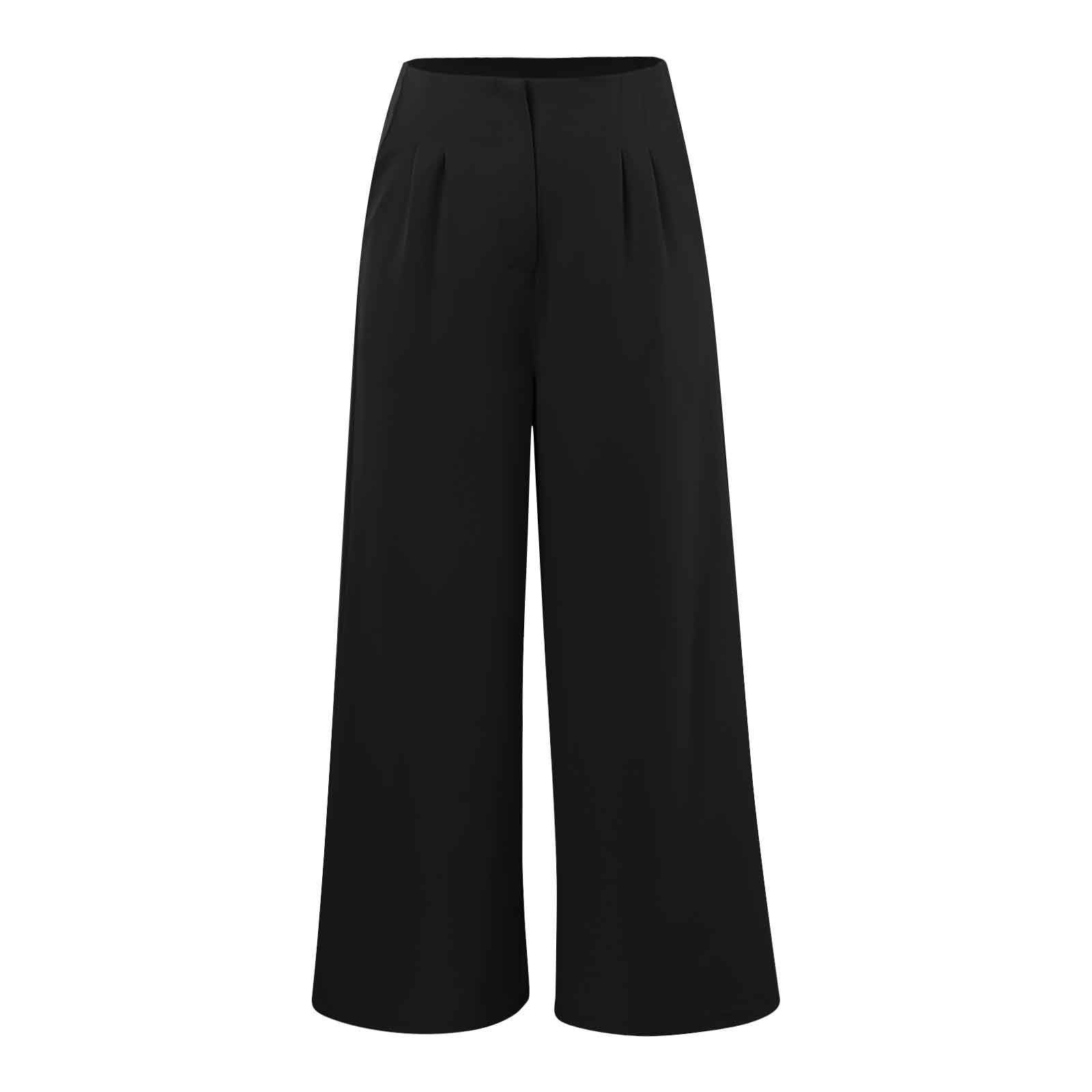 Tailleur Donna Eleganti Pantaloni e Gilet Curvy Completo Blazer a Senza Maniche 2 Pezzi Tuta Set di Abiti in Tinta Unita Pantalone Due Pezzi Suit