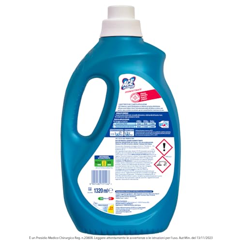 ACE Detersivo Disinfettante, Cartone da 4 Flaconi x 24 Lavaggi - Immagine 2