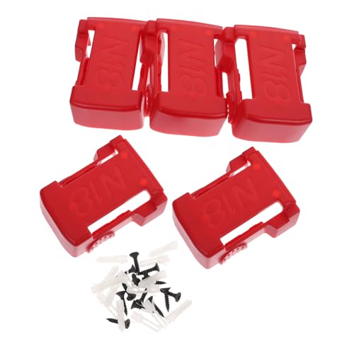 Soportes para Batería de 18 V VALICLUD de Plástico ABS Juego de 5 Piezas