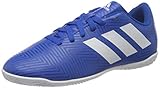 Zapato Punta: redonda adidas Nemeziz Tango 18.4 IN J, Zapatillas de fútbol Sala Niños Unisex niño, Multicolor (Fooblu/Ftwbla/Fooblu 000), 33 EU