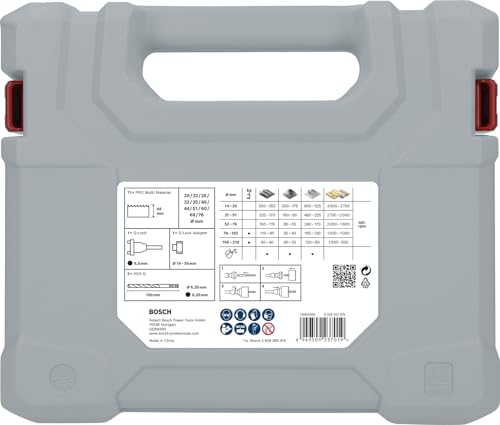 Bosch PRO Lot de 15 scies cloches matériaux pour bois tendrecloison sèchediamètre 20 76 mm - vue 5