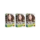 Garnier Pack de 3, Nutrisse Ultra Crème Sin Siliconas Coloración Permanente