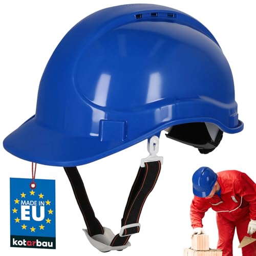 KOTARBAU® Casco de protección Ajustable Azul