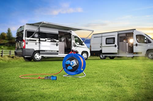 Brennenstuhl Camping-Kabeltrommel Garant mit 25m RN-Kabel