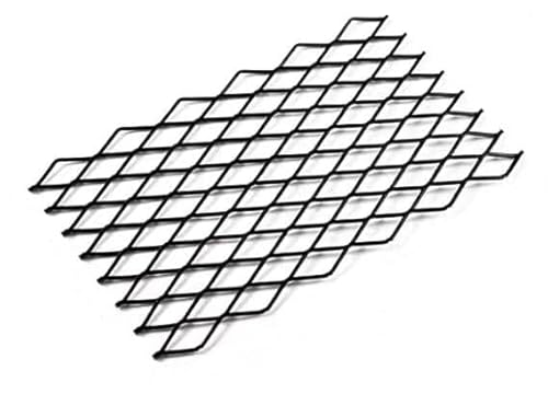 Fireplace Grate Ember Retainer 12 * 8in, Heavy Duty Solid Steel, Add Support to Fire Logs on Grate, Black