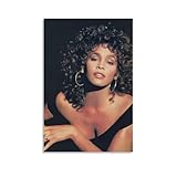 Whitney Houston wasserfestes Leinwand-Poster, Wandkunst, 