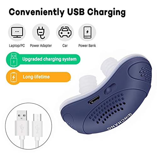 Anti Snoring Devices,Electric Stop Snoring Anti Snoring Nasal Dilator Anti Snoring Solution,Anti Snore Nose Vents Plugs Snoring Aid For Men And Women #TOP1