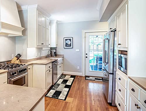 Gloria Non Slip Stain Resistant Rubber Back Kitchen Rug Kitchen Runner Kitchen Mat Carpet For Kitchen (Kitchenset, 2702) #TOP6