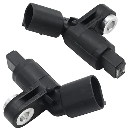 Ollanoos 2Pcs 1J0927803 Front ABS Wheel Speed Sensor Left Right, ABS Speed Sensor Replacement for Audi A3 TT Replacement for VW Bora Passat Corrado Golf ABS Sensor 1H0927807