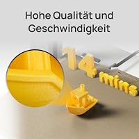 Bambu Lab A1 Combo 3D-Drucker mit LED-Lampen, Hohe Präzisionsqualität – Ansicht 4