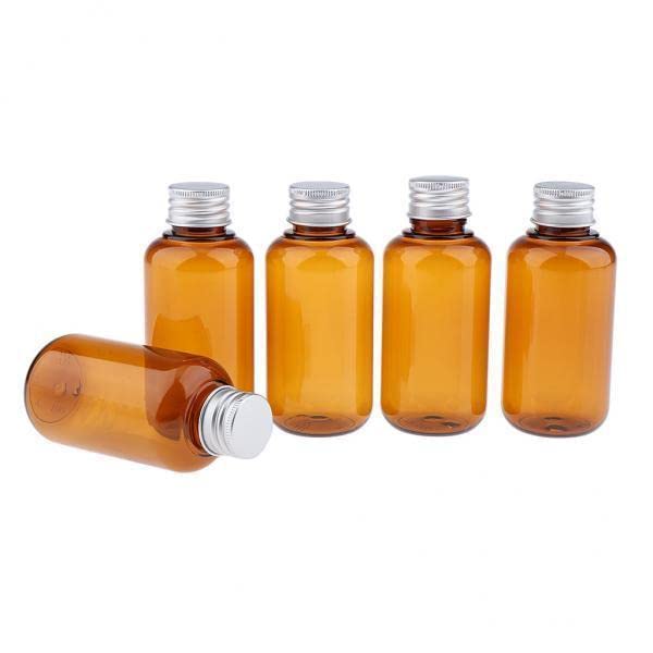 Bnf® 2x5pcs Empty Reusable Material Shampoo Lotions Container Refillable Body Wash Bottles 100ml Health & Beauty Makeup Makeup Tools & Accessories Other Makeup Tools & Accs-image-12