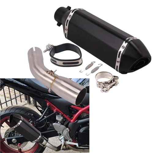 �r�C�ǂ��������� �ɓK������X�Y�L SV650X SV650 SV 650 2016 2017 2018 2019 2020 �o�C�N�p�G�L�]�[�X�g�p�C�v �}�t���[ �t���G�L�]�[�X�g�p�C�v ���O���\�ȃT�C�����T�[ 1�Z�b�g(Black)