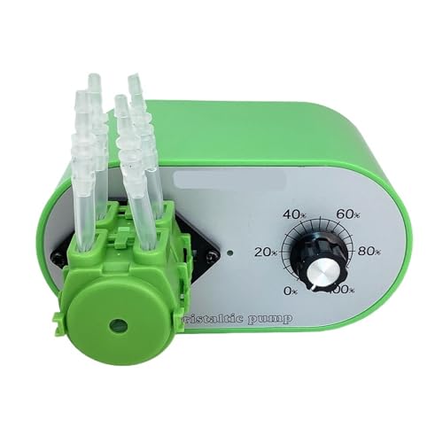 LAYMXNDIO - Pompe péristaltique Pompe doseuse Pompe à eau Têtes de pompe doubles(3x5 tubing,UK)