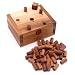 Produktbild Endlich die 6 - EIN lustiges Würfelspiel aus Holz, einfache Regeln, für Kinder und Erwachsene, Modell:Premium