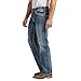 Silver Jeans Co. Men's Zac Relaxed Fit Straight Leg Jeans, Light Indigo, 34W x 30L