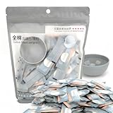 TinLeJa 100PCS Natural Pure Cotton Dry Compressed Facial Mask Sheet, DIY Facial Skin Care Great for Home and Travel, Disposable Mask Paper, Individually Packaged Like Candy