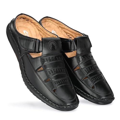 Image of Rising Wolf Men's Synthetic Leather Fisherman Sandals
