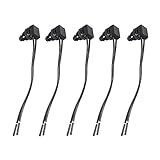 5Pcs Push Button Switch 12V Waterproof Push-Button On-Off Switch for Motorcycle/Car